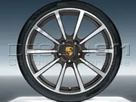 20' 991 C4 / C4S Carrera Classic lichtmetalen velgen & banden origineel Porsche - 99104460278, 99104460277