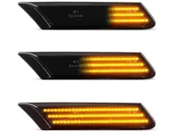 Indicatori di direzione laterali sequenziali a led Fumè per Porsche 997 - 99763103302, 99763103402, 99763103702, 99763103802