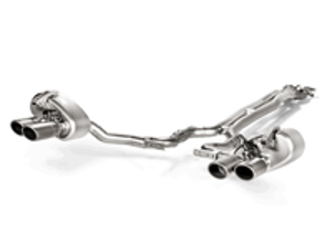 Akrapovic Evolution Line 钛合金排气管，适用于保时捷（971）Panamera GTS / Turbo 2017-2020 - 971253607BY, 971253608BY