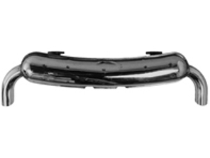 Silencieux d'échappement / Silencieux Boîte arrière. Avec approbation TUV/CEE. Porsche 911 1965-73 Sortie 2 IN / 2 OUT 70mm - 91111101105SD, 91111102500SD, 92.510SD, 92510SD, 1620604000, 91111102500, 91111102505 - 92.510SD, 1620604000