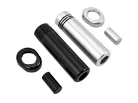 Leva e pomello del freno a mano in alluminio. Porsche 944 / 968 - 839711327041, 944424259011AJ, 944424259014RB, 944424259017LD, 944424049001AJ, 94442405101, 94442405150 - DH60 SILVER, DH60 BLACK
