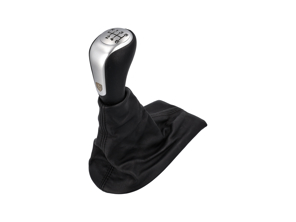 Leva del cambio in pelle con stemma Porsche. Porsche 996 / Boxster 986 - 996424981008YR, 99642498100B50, 99642498100C50, 99642498100G10, 99642498100S30, 99642498100J30, 99642498100M30