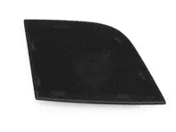 Cache pour haut-parleur d'aigus, Noir. Porsche 970 Panamera - 970552554005Q0, 97055255400, 970552553005Q0, 97055255300