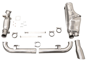 Set di scarico per 964 con bypass catalizzatore e bypass marmitta centrale - 1620001510, 1621400710, 1621100606, 1625000300, 1625000900, 1620701000, 1620600900, 1620700800, 1620301400, 92.247SCLAMP, 99311119500, 90007428202, 99908405202, 92.240S, 92.280S, 92.200S, PO-92260S, 96411104205, 96411321316, 96411321315, 96411104504, 96411104502, 96411104605, 96421104004, 96421103905, 96421103932