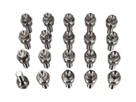 Tornillos de rueda ligeros de titanio para Porsche (PACK DE 20) - 99736120000, 99736120302