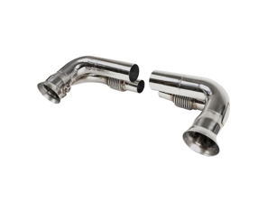 Silencieux d'échappement / tuyaux de dérivation du silencieux NON-VALVED. Porsche 997 GT3 - 99711104790, 99711104795, 99711104890, 99711104895