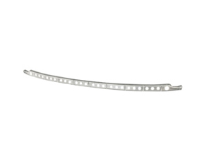 Steunbeugel onder de achterruit, hoedenplank, korte wielkast. Porsche 911 1965-69 - 91150197000, 91150197100 - PP227A, P227A