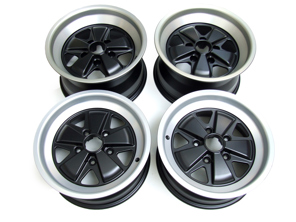 16' Style 5343 Jantes en alliage de style Fuchs (jeu de 4) 8J et 9J pour voiture Porsche - 91136211500, 91136211700, 53430168010, 53430169015, 99936100054