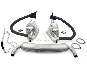 Ensemble d'échappement et d'échangeurs de chaleur SSI. Porsche 911 1984-89