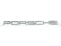 Insignia de tapa trasera 'PORSCHE' CROMADA. Porsche 991 - 99155923500, 99155923502