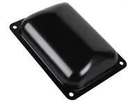Battery box rear wall access panel cover. Porsche 356A / 356B T5 - 64450452110 - 1680501800