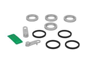 高性能后刹车卡钳密封套件 34mm。适用于保时捷 981 / 718 Spyder / GT4 / 991 GT3 - 96535291700 - 663404