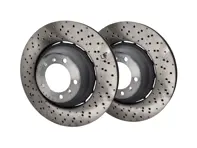 Remschijfrotor achter SET VAN 2. Porsche 981 Cayman GT4 - 98135240780, 98135240880, 205971C, 205970C, 9GT615601F, 9GT615602F, 98135240781, 98135240881