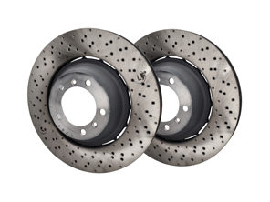 Bremsscheibe Rotor hinten 2ER SET. Porsche 981 Cayman GT4 - 98135240780, 98135240880, 205971C, 205970C, 9GT615601F, 9GT615602F, 98135240781, 98135240881