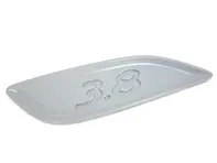 Eindkap achterspoiler met opschrift 3.8. Porsche 991 GT3 - 99151256681, 99151256581
