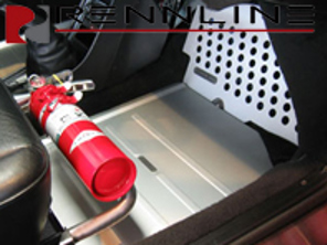 Rennline Track Mat. Passenger Side. Porsche 911/912/930 - TM02