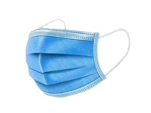 Wegwerp 3-laags gezichtsmasker - Doos van 50, PBM-bescherming - 700201