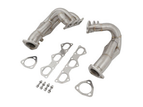 Rennauspuffkrümmer mit Kat-Bypass für Porsche 718 GT4 / SPYDER / GTS 4.0L - 982254017F, 982254017FX, 982254018F, 982254018FX, 982254017C, 982254017CX, 982254017D, 982254017DX, 982254017E, 982254017EX, 982254018C, 982254018CX, 982254018D, 982254018DX, 982254018E, 982254018EX
