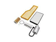 Motoronderhoudsset - Lucht-/brandstof-/oliefilters, bougies en meer - voor Porsche 996-1 Carrera 4 3.4L 1999-2001 - 99610722552, 99610722553, 99610731351, 0PB115499A, 90012310630, 99611013152, 99657221901, 99657221902, 99757121901, 99757121902, 99657121903, 99757121900, 99917020791, 99611025352, 00004400204