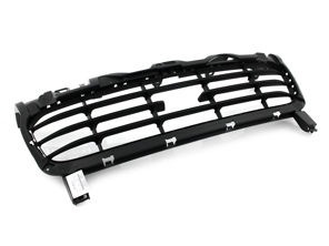 Griglia centrale del paraurti anteriore. Porsche 958 Caienna 2014>> - 95850568340, 958505683409B9