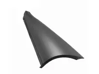 Binnenplaat B-stijl. Porsche 356 T5 / T6 Roadster en Cabriolet 1960-65 - 64450264545, 64450206645 - PP185MR, PP185ML