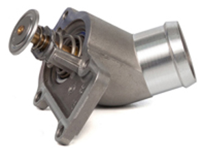 Water Thermostat without Thermostat Insert 160F Low Temperature Porsche 986 Boxster / 996 / 987 Boxster / 997 - 99610612553, 996.106.125.53, 106-06.1, 106-06.2, 99610601359, 99610601361, 460-71, 99610612554, 99610601360 - URO-016665