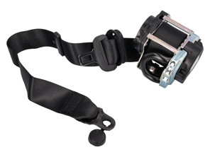 Front Three-point safety belt. Porsche 992 - 992857705M, 992857705
