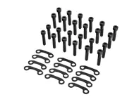 Kit de boulons et de plaques de retenue pour arbre de transmission. Porsche 911 930 Turbo 3.3L - 90006712301, 91133219100