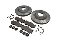 Paquete de pastillas de freno y discos de freno DELANTEROS. Porsche 996 GT3 2003>> Sebro - 9975140990, 99735141090, 99635194800, 99761267700, 99635208602