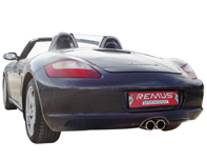Silencieux arrière d'échappement sport Porsche 987 Gen 1 Boxster et Cayman 2006-2009 - 686106 1500, 6861061500
