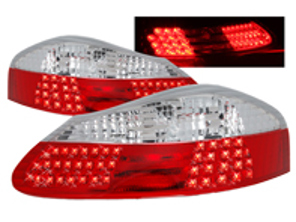 Bloc clignotant arrière, Clair / Rouge avec Leds. Porsche 986 Boxster - 1695300316