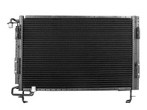 Condensador del aire acondicionado del radiador (aire acondicionado). Porsche 928 1978-86 - 92857314303, 92857314308