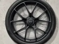 Set di cerchi in lega da 20/21 pollici 992 (911) GT3 in nero originale Porsche - 992044680CA