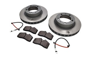 Pastiglie freno anteriori e pacchetto disco freno Porsche 928 OE - 92835104306, 92835104401, 92835193101, 92861231501