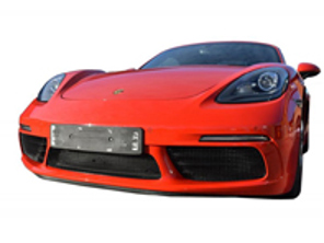 Ensemble de grilles en acier inoxydable pour pare-chocs avant ZunSport. Porsche 718 Boxster et Cayman 2016>> - ZPR63816, ZPR87016, ZPR87116, ZPR87116B, ZPR63816, ZPR87016, ZPR87116, ZPR87116B