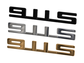 911S - Badge. Porsche 911 1965-76 - 90155930850, 90155930851, 90155930852, 90155930821, 90155930820, 90155930851, 90155930824, 90155930823
