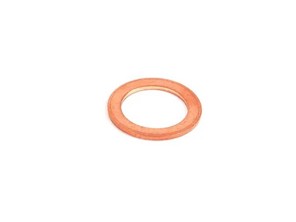Transmission sump pan drain/fill Plug seal ring. Porsche 996.2 / 997 - 90012306220