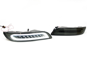 Daytime Running Lamps (DRL) Smoked lens Aurora LED-Celis for Porsche 997 - DP303-S