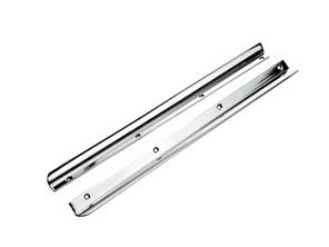 Set di deflettori antivento per canalette antipioggia. Porsche 356 Coupé - 35652258, 356 52258, 64453141200, 35652257, 356 52257, 64453141100 - NLA53141100SET