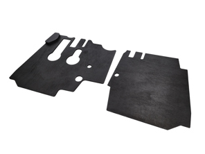 Kit pedaliera. Porsche 356B (T6) / 356C con guida a sinistra - 64455106306, 64455106406 - JG.063.06
