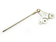 Door push button mount. Porsche 911 1969-76 - PS5392, PS5393, 91153107500, 91153107600, 1687551270, 1687551280 - PS5392, PS5393, 1687551270, 1687551280