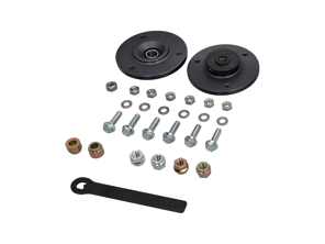 Rennline Abgedichtete hintere Top Mounts 2er SET für Porsche 996 2WD / 986 Boxster - 99633305903, 99733306100, 99733306101, 99733306102 - S26