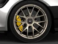 Original Porsche 20' 911 GT2 RS Magnesium light-alloy wheels White Gold Metallic, Rear: 12.5 J x 21 ET 48 - 99136216383OH9, 99136216884OH9