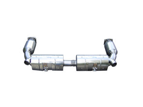 Exhaust system SPORTS for Porsche 996 GT2   QUICK SILVER