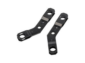 Set di leve per scatola di controllo del riscaldamento, stile farfalla. Porsche 356A / 356B / 356C - 64421176000, 64421103906, 64421104006 - 644-211-760-00, 1623250400