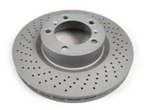 Rotor de disco de freno, Delantero. Standard Coat Z. Porsche 997.2 / 991 / 981/982 Boxster / 981C/982C Cayman (OE Part No 99735140101 / 99735140201) - 99735140100, 99735140101, 99735140200, 99735140201 - 460.1529.20, 460.1530.20
