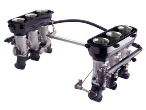 Kit corpo farfallato iniezione carburante con avvisatori acustici. Porsche 911 2,7 litri - TBK.PO.911.34.40.I