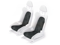 Housse de siège et ensemble de mousse standard en Alcantara pour sièges baquets fixes en carbone Porsche 918 - 9GT881303BY