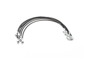 Flexible fuel line set MFI. Porsche 911 RS / RSR / R - 91111002100, 91111002200, 91111002300, 91111002401, 91111002500, 91111002600 - FUE11.2.101