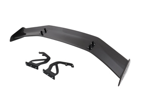 GT4 RS-Style Heckflügel/Spoiler aus glänzendem Carbon für Porsche 718 (982) Cayman & Boxster 2017>> - 9GT825871AA3G, 9GT827867AOK1, 9GT827868AOK1, 9GT827465D, 9GT827466D